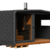 5M cube sauna with terrace